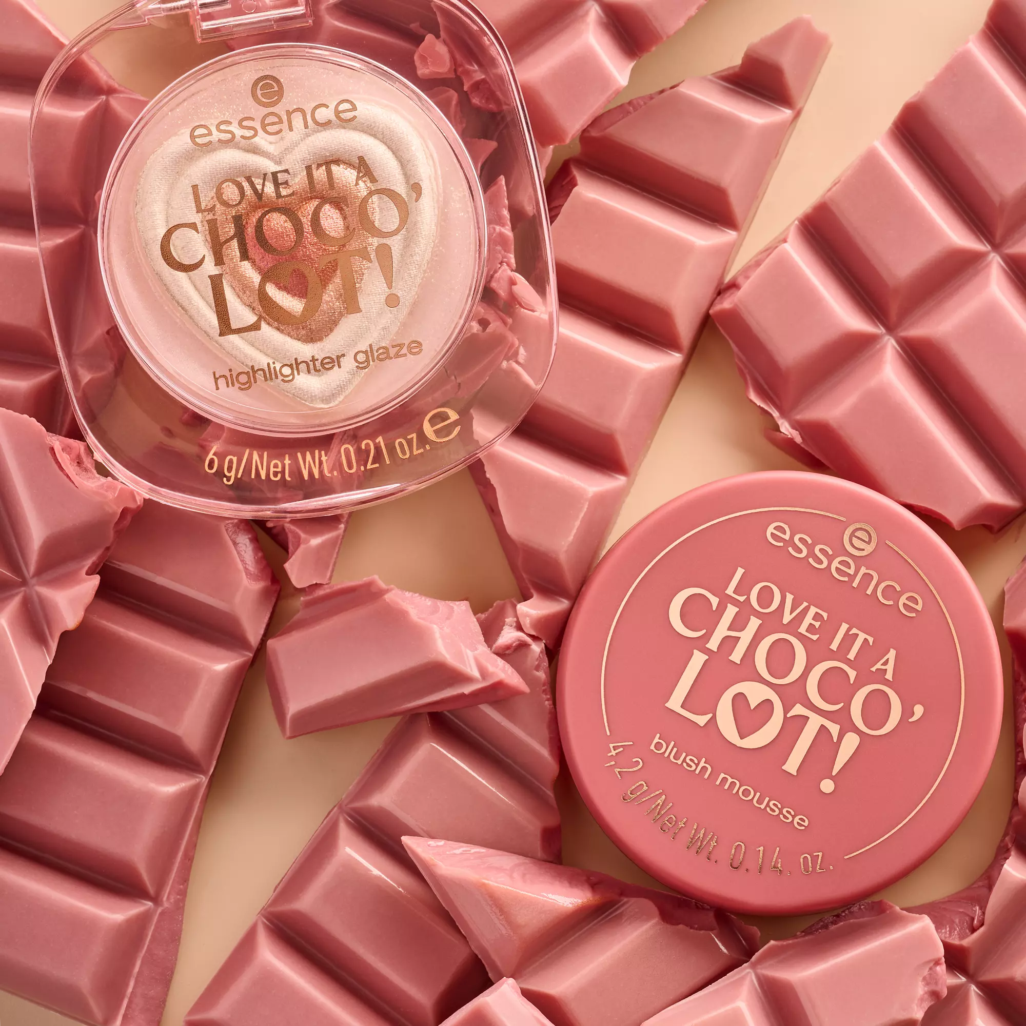 Love It A Choco' Lot! blush mousse