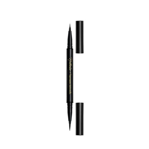 Bassam Fattouh Cosmetics - Dual Edge Eyeliner Nathalie X Bassam Fattouh - Dare To Stare Black