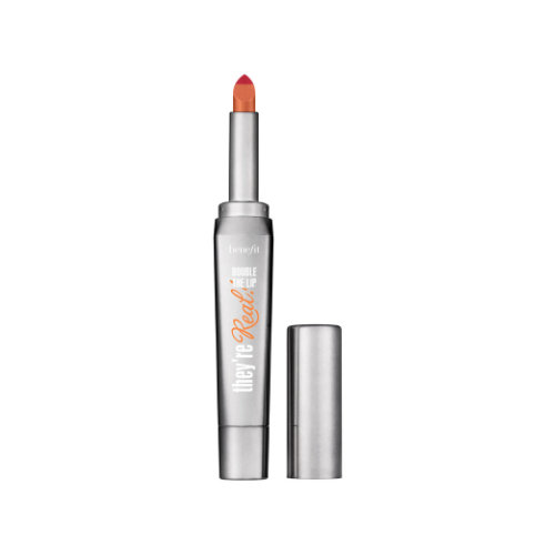 Benefit Cosmetics They're Real! Double the Lip Lipstick & Lip Liner – Criminally Coral
