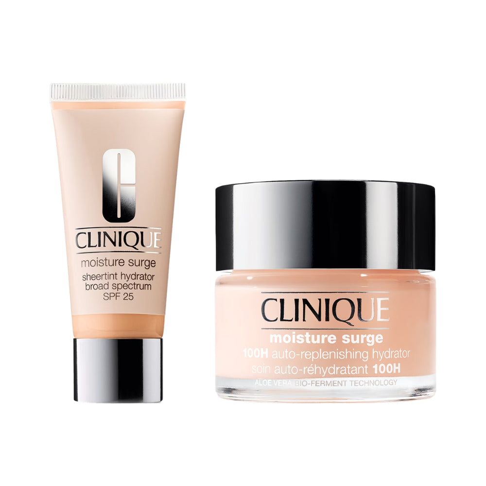 Moisture Surge™ 100H Auto-Replenishing Hydrator + Sheertint Hydrator SPF 25 At 20% OFF