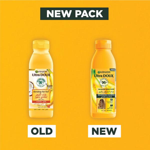 Garnier - Ultra Doux Hair Food Banana Shampoo