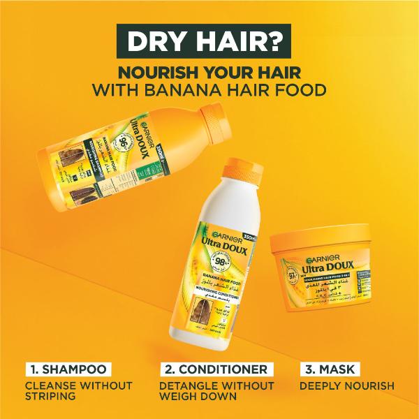 Garnier - Ultra Doux Hair Food Banana Shampoo