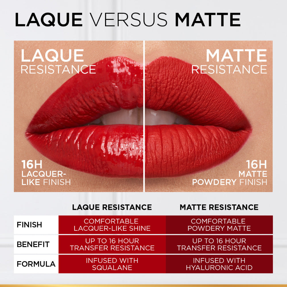 Infallible Laque Resistance Liquid Lipstick - Laque VS Matte