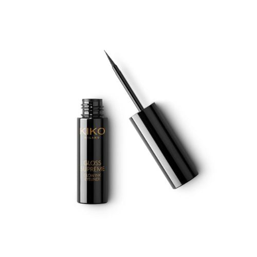 Kiko Milano Gloss Supreme Glow Ink Eyeliner- 04 Shadow Ink