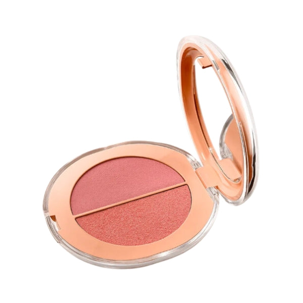 Kiko Milano Gloss Supreme Layering Matt & Glow Duo Blush - 02 Tangerine Temptation