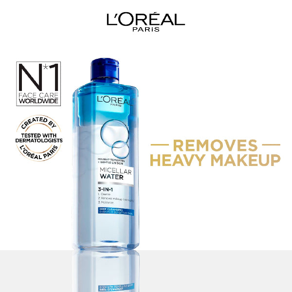 3-in-1 Deep Cleansing Micellar Water for long wear makeup remover - Benefits