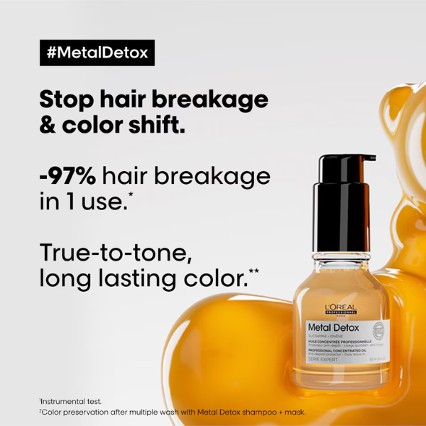 L'Oreal Professional Metal Detox Protecting Concentrated Oil 50 ML