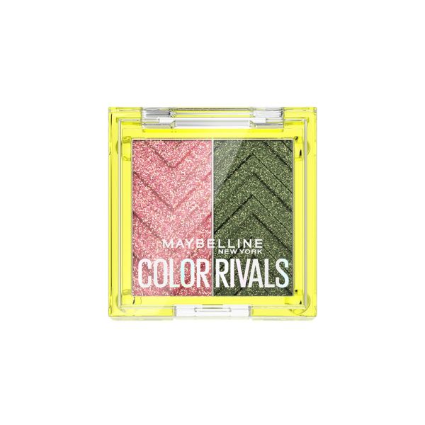 Maybelline New York - Color Rivals Waterproof Eyeshadow Palette Duo - Urban X Wild