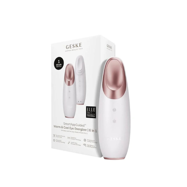 Geske Warm & Cool Eye Energizer | 6 in 1- White