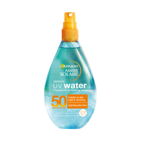 Ambre Solaire UV Water SPF with Aloe Vera Water - 150ML