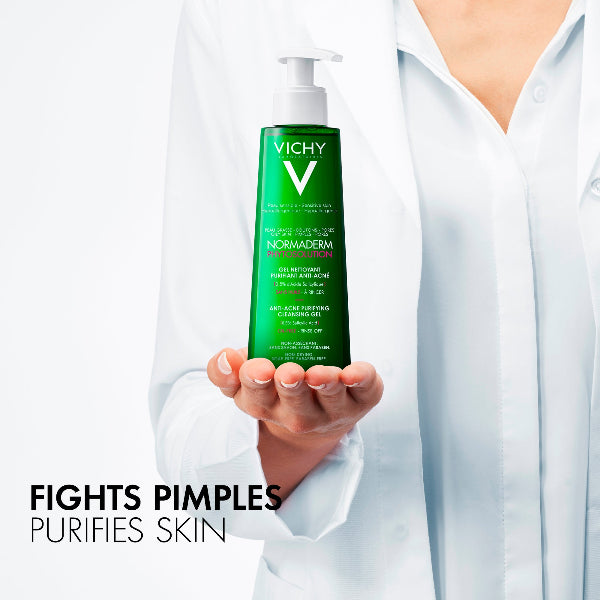 Vichy - Normaderm Phytosolution Face Cleanser Gel for Oily/Acne Skin with Salicylic Acid 400ml
