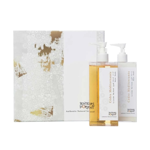 Senteurs D'Orient The Hands Gift Set - Cèdre Mediterranée: The Wash, The Cream