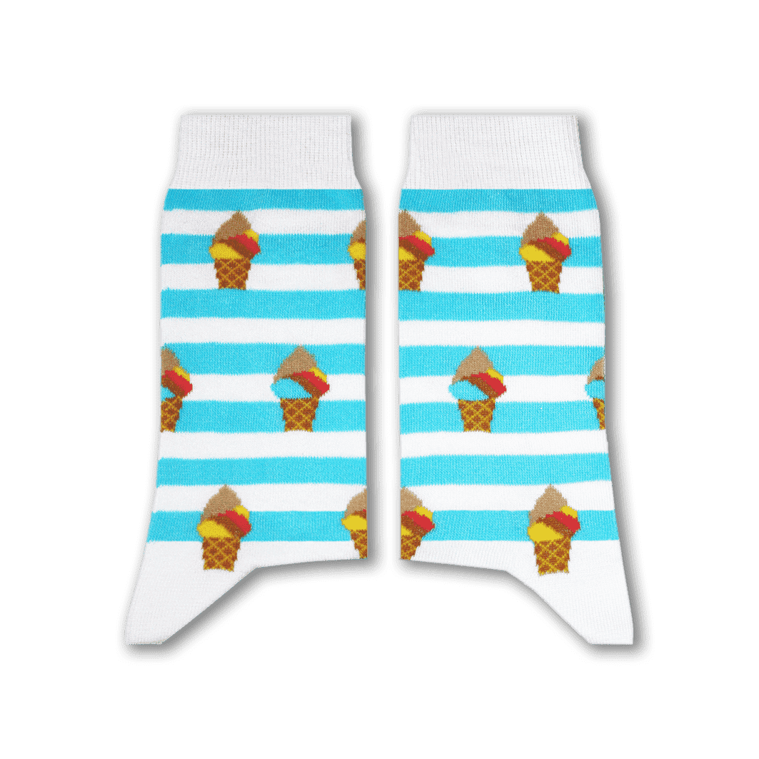 Booza Socks (Blue) Long Socks Sikasok 36-40