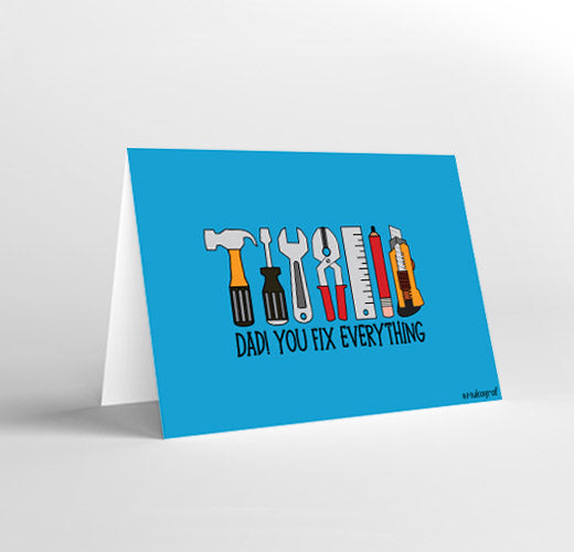 Dad! You fix everything