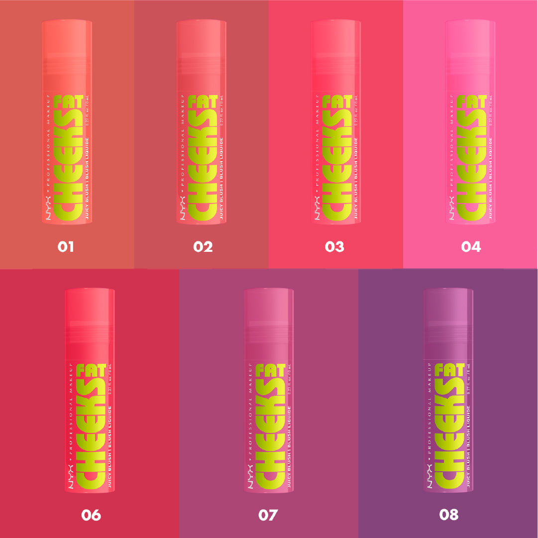 Fat Cheeks Juicy Blush, Liquid Blush, 12 HR Wear