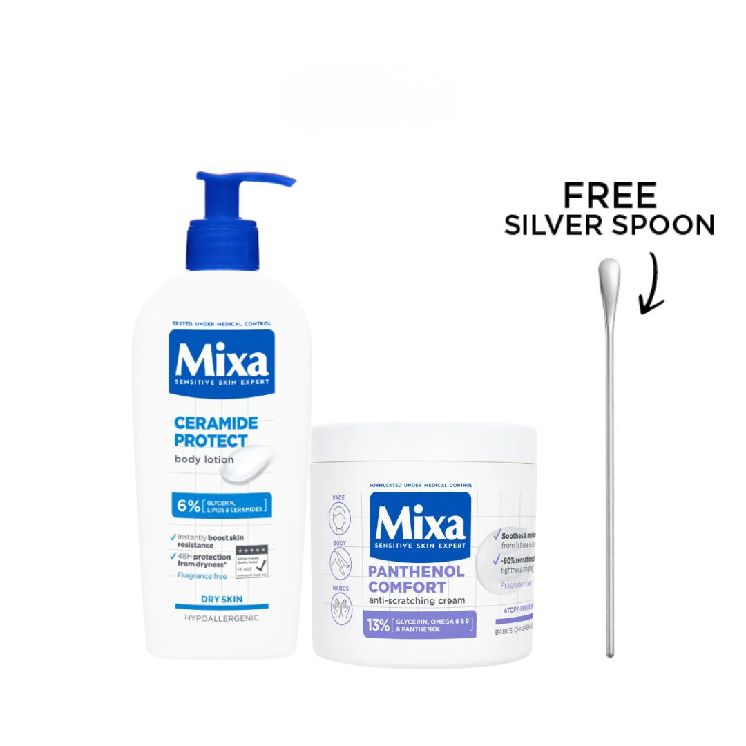 Body Care Bundle – Lotion 200ml + Cream in a Jar 400ml + Free Spoon