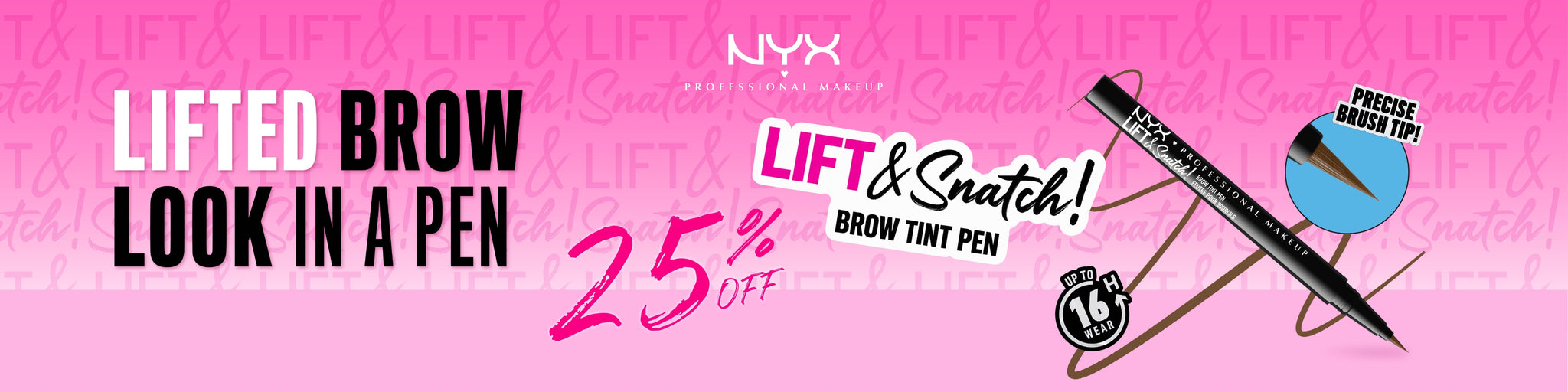 NYX | Lift and Snatch