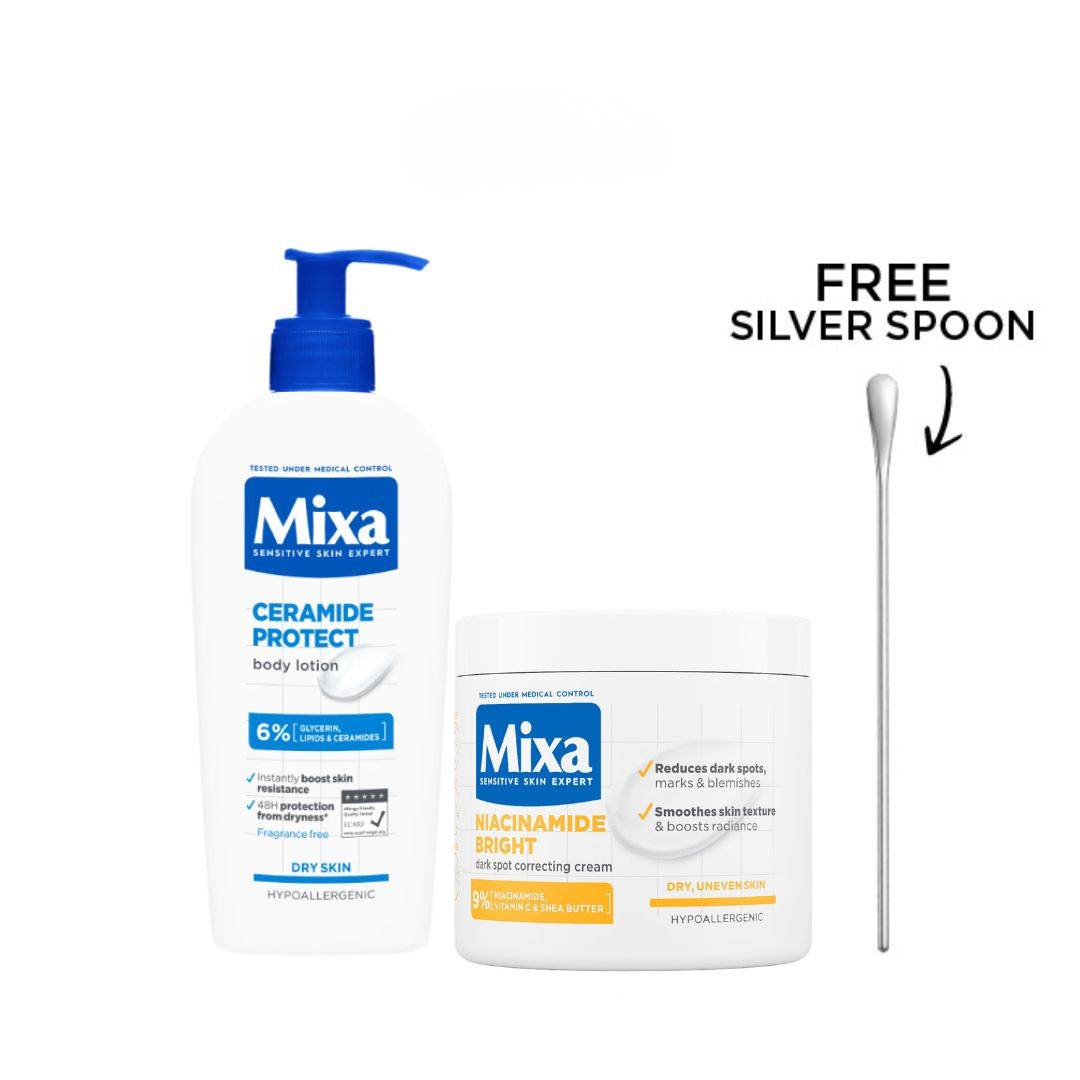 Body Care Bundle – Lotion 200ml + Cream in a Jar 400ml + Free Spoon