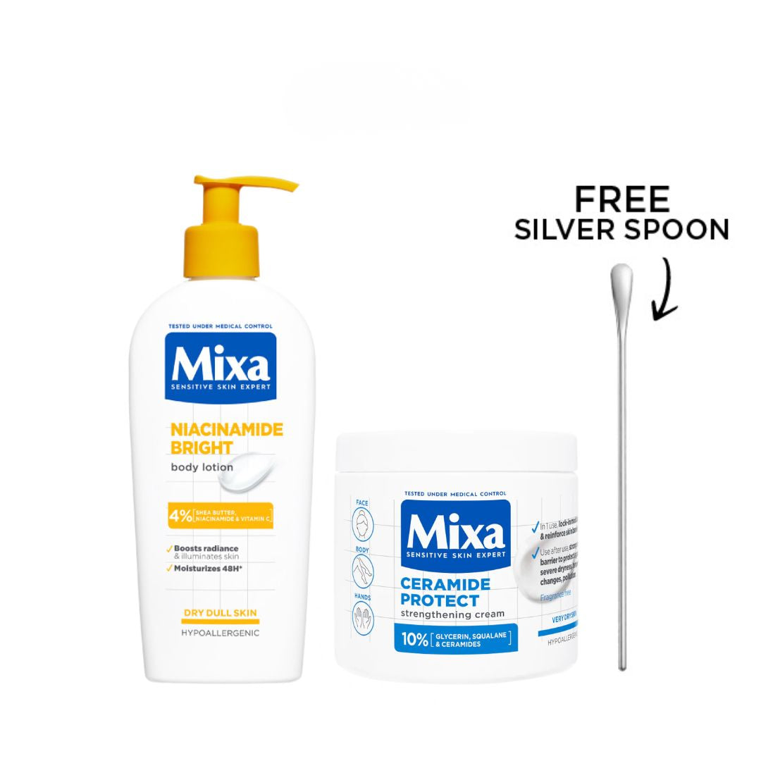 Body Care Bundle – Lotion 200ml + Cream in a Jar 400ml + Free Spoon