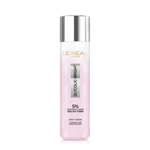 L'Oréal Paris 5% Glycolic Acid Peeling Toner for Instant Glowing Skin | Loolia Closet