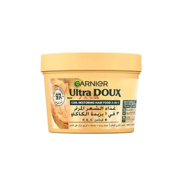 Garnier Ultra Doux Vegan Hair Food Cocoa Butter & Jojoba Oil 3-In-1 Treatment Mask | Loolia Closet