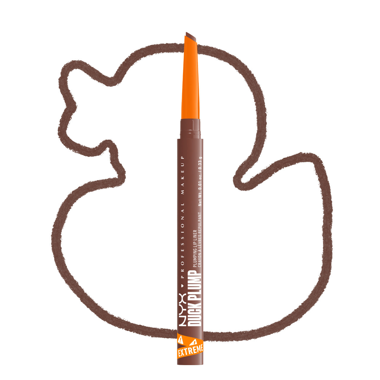 Duck Plump Plumping Lip Liner, Up To 10 HR Wear, Matte Finish,