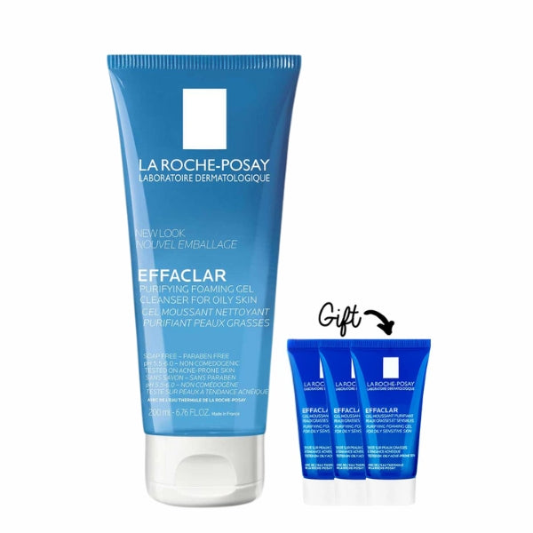 Effaclar Gel 200 ML + 3x FREE Effaclar Gel 15 ML