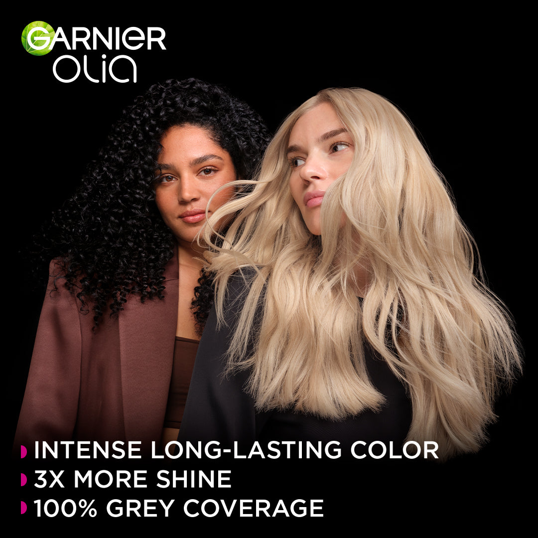 Olia Ammonia Free, Permanent Hair Coloration at Home with Natural Origin Flower Oils