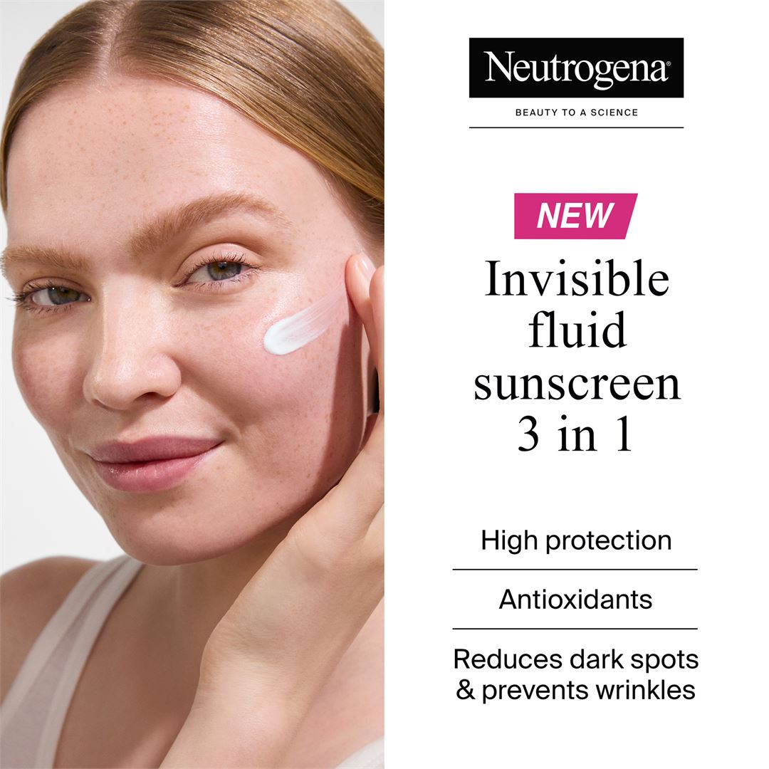Ultra Sheer Invisible Fluid Sunscreen Age Sheild SPF 50