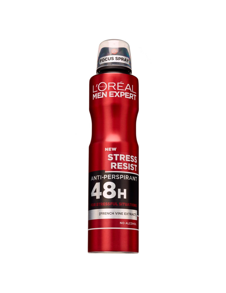 L'Oréal Paris Men Expert Deodorant Stress Resist 48H Spray | Loolia Closet