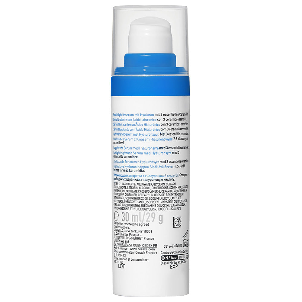 CeraVe Hydrating Hyaluronic Acid Serum For Dry Skin 