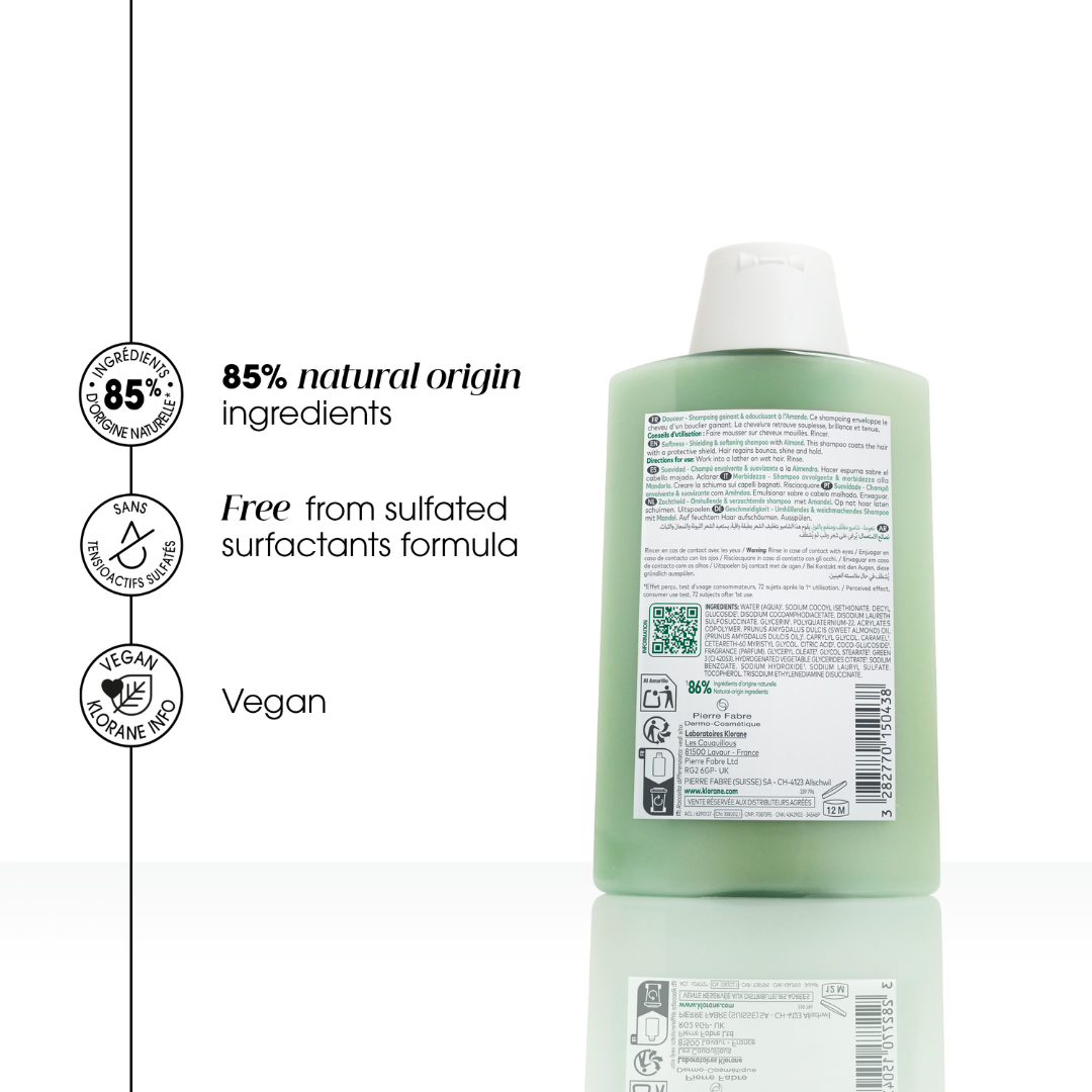 Volumizing Shampoo with Almond Milk + FREE Purple head band At 35% OFF