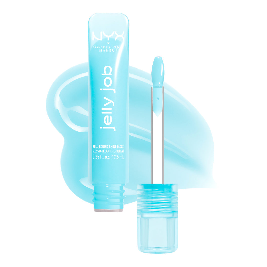 NYX Jelly Job Lip Gloss high-shine hydrating lip tint with cherry oil