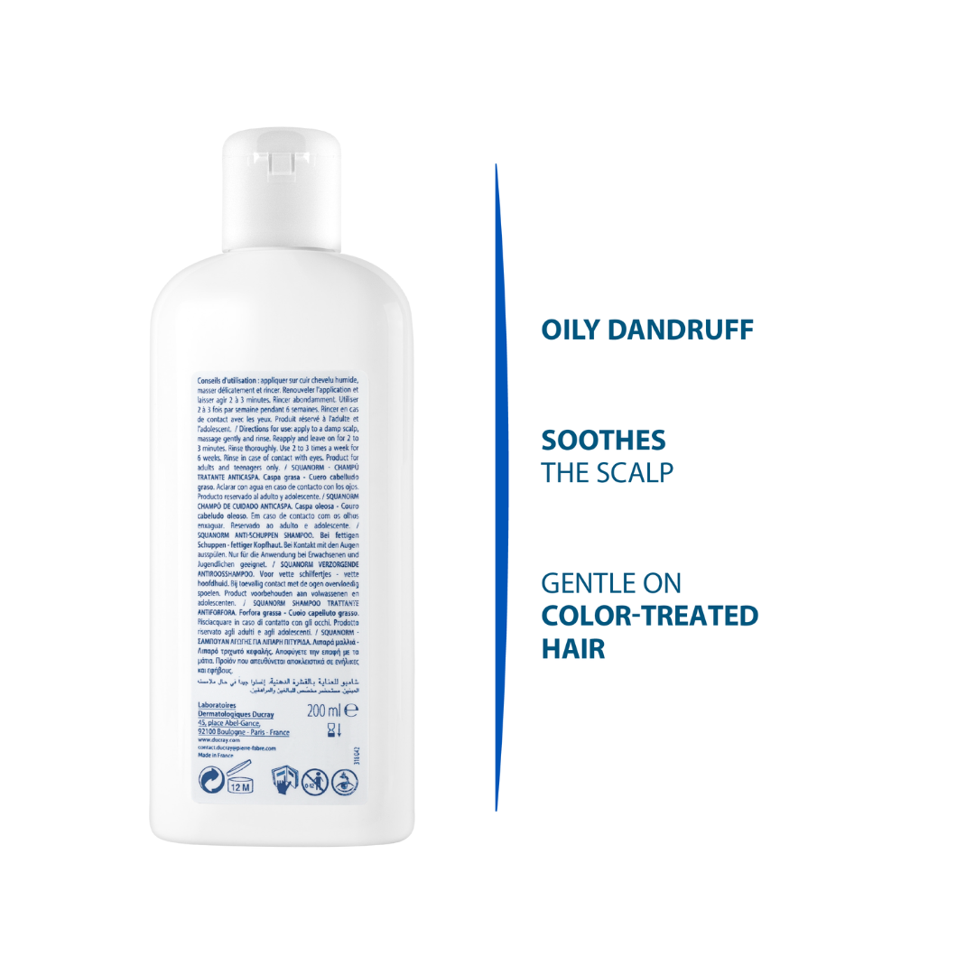 Kelual Squanorm Anti-Dandruff Treatment Shampoo - Oily Dandruff