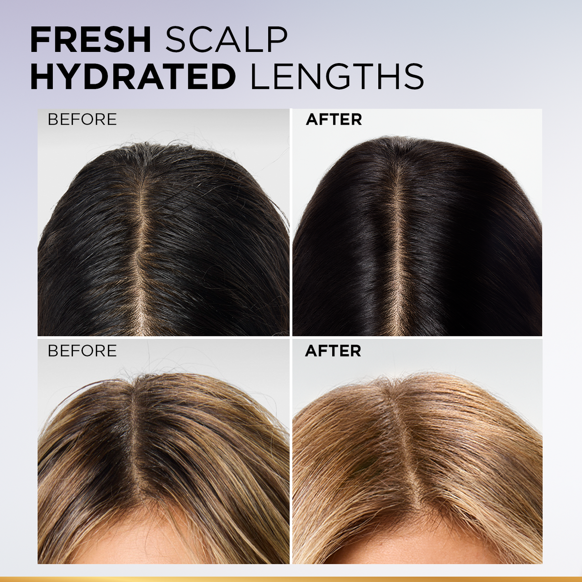 Elvive Hyaluron Pure 72h Rehydrating Conditioner for Oily Scalp & Dehydrated Lengths