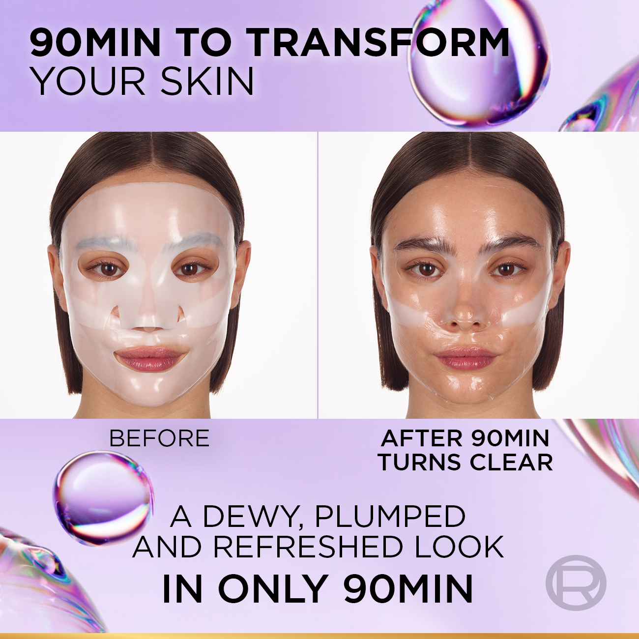 L’Oréal Revitalift Glass Skin Hydrogel Glow Mask
