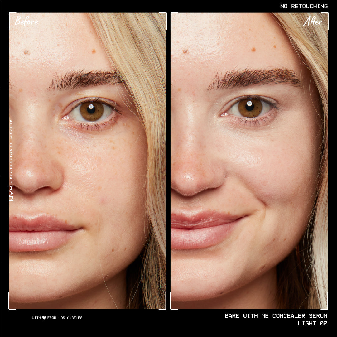 Bare With Me Concealer Serum, For Face & Body, Up to 24HR Hydration For Skin