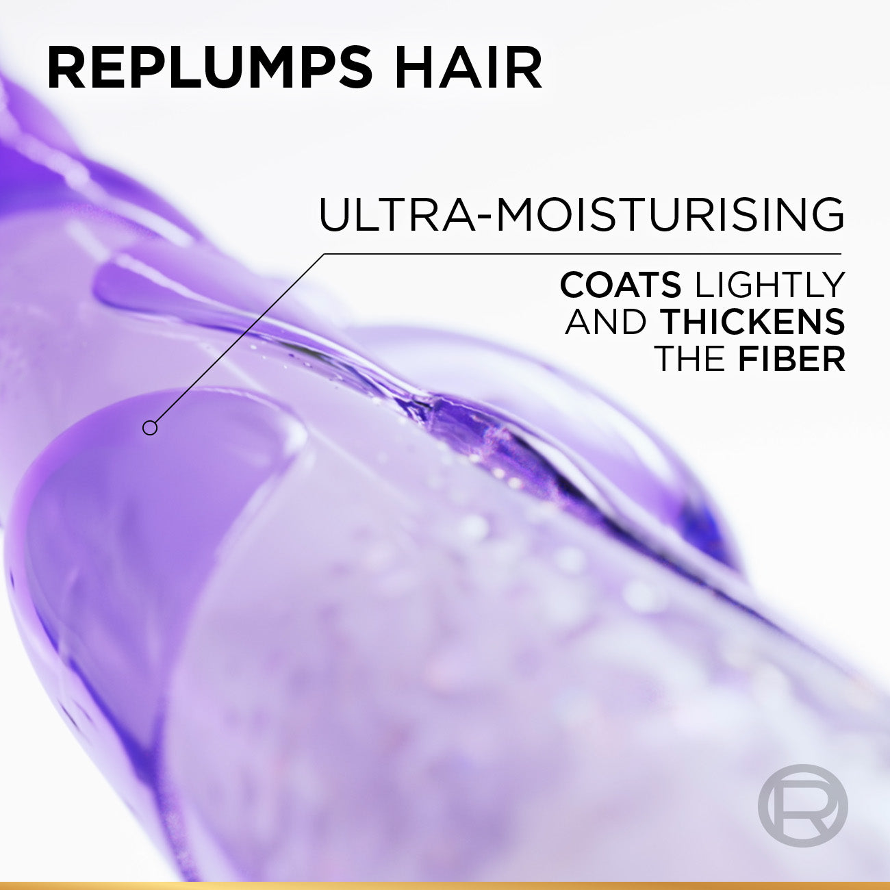 Elvive Hyaluron Plump 2% Moisture Plump Serum with Hyaluronic Acid For Dehydrated Hair