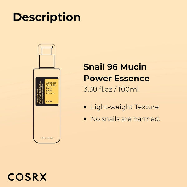 Advanced Snail 96 Mucin Power Essence - How to Use