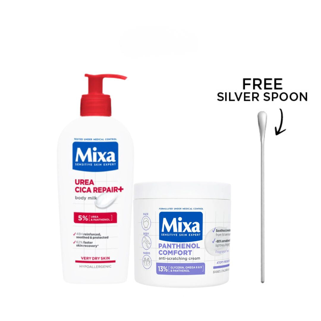 Body Care Bundle – Lotion 200ml + Cream in a Jar 400ml + Free Spoon