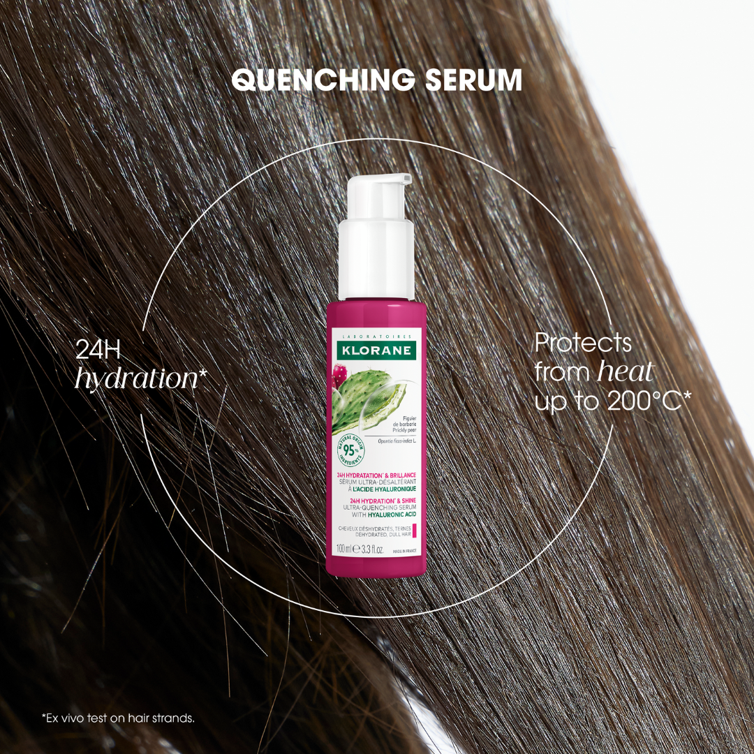Thirst-quenching Serum + FREE Pink Hair Massager At 35% OFF