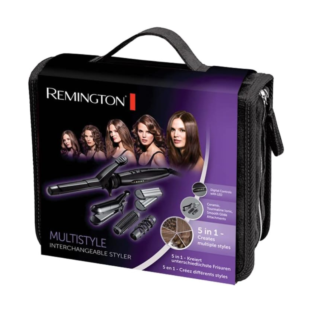 Multistyler 5-in-1: Smooth, Curl, Wave, Spiral, Waffle
