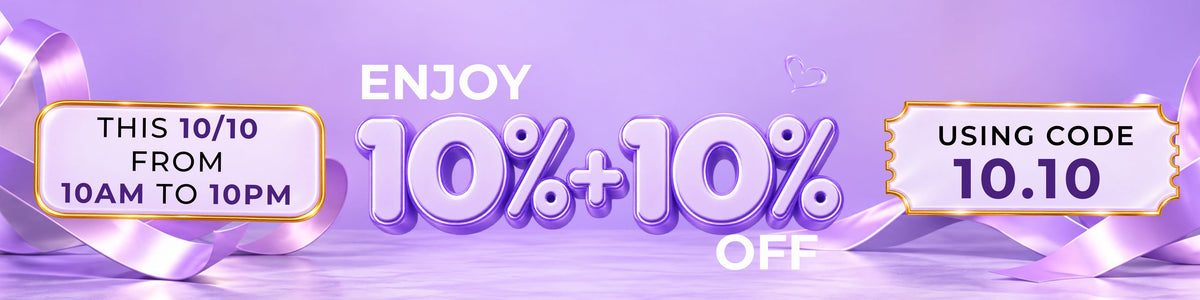 10%+10% OFF