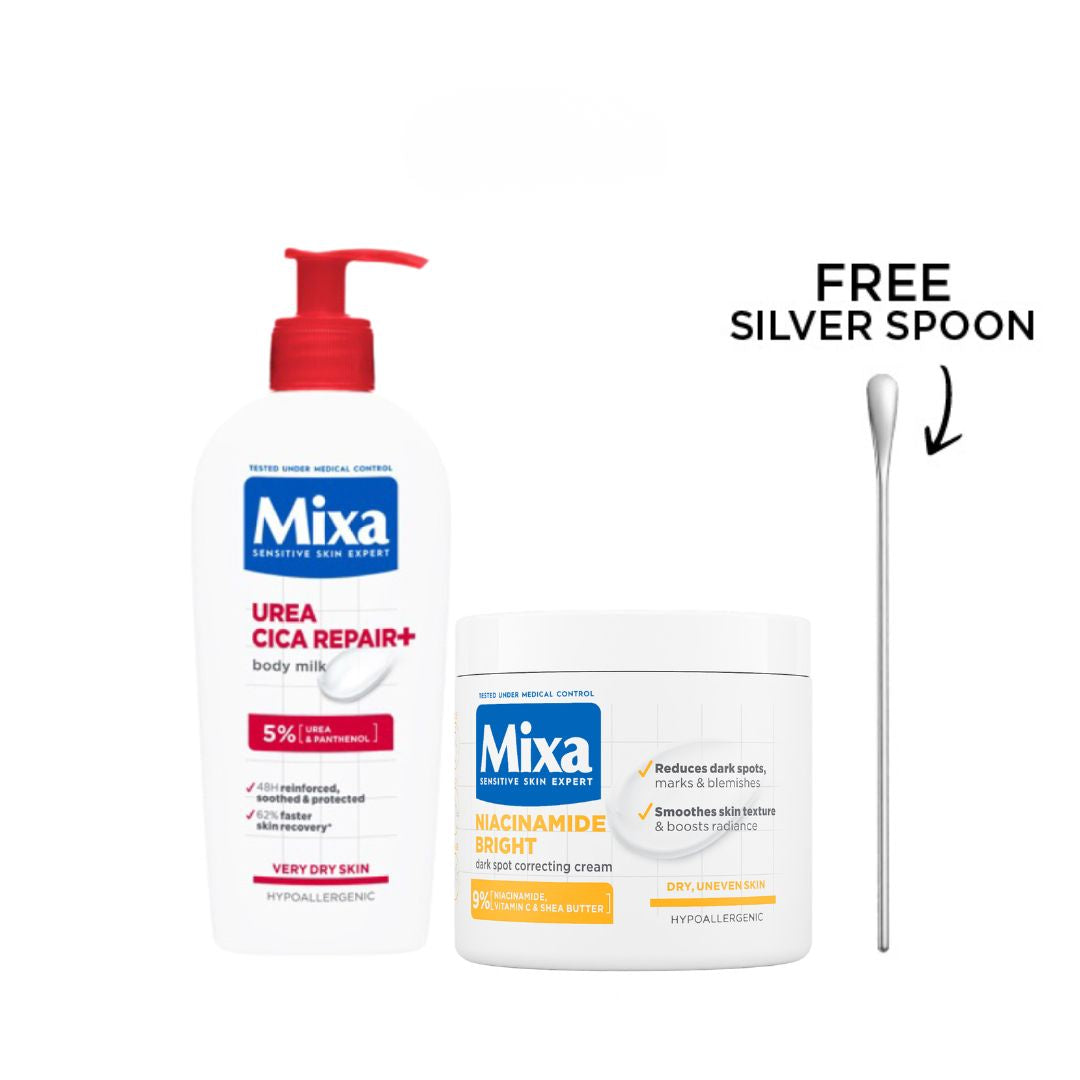 Body Care Bundle – Lotion 200ml + Cream in a Jar 400ml + Free Spoon