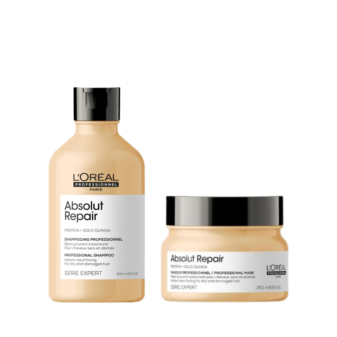 Absolut Repair Shampoo + Absolut Repair Mask At 15% OFF