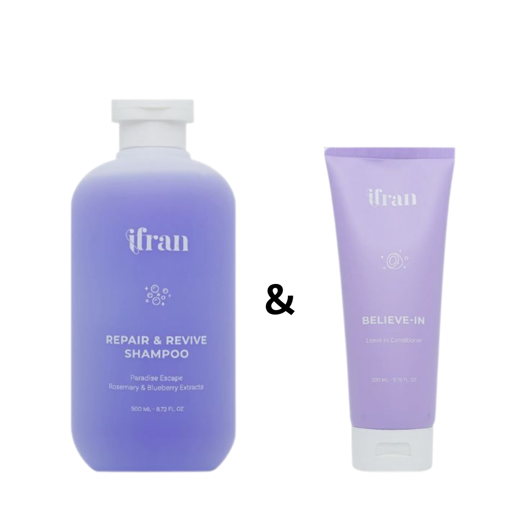 Repair & Revive Shampoo + Believe In Conditioner At 15% OFF