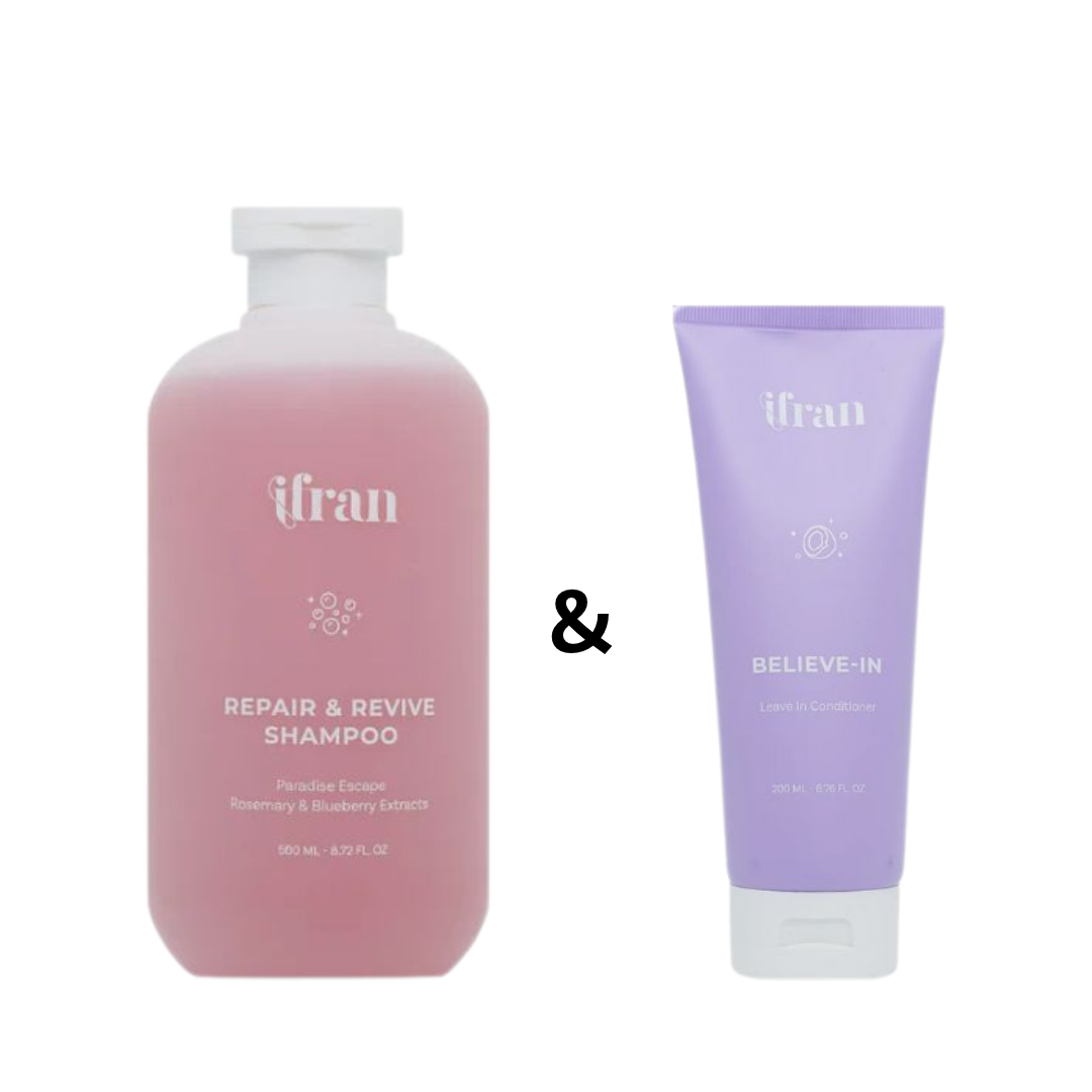Repair & Revive Shampoo + Believe In Conditioner At 15% OFF