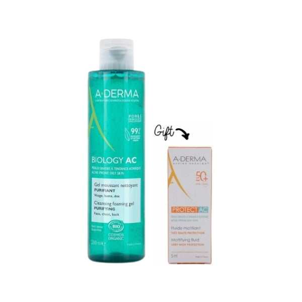 Biology Foaming Gel + FREE Fluide Matifiant