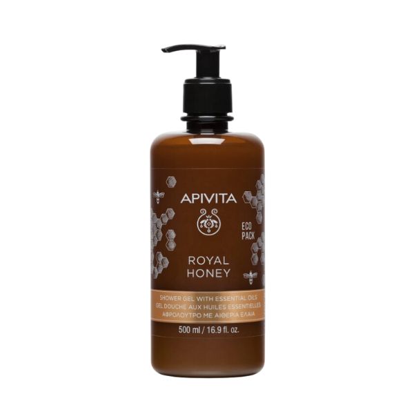 Apivita - Royal Honey - Shower Gel with Essential Oils 500 ml