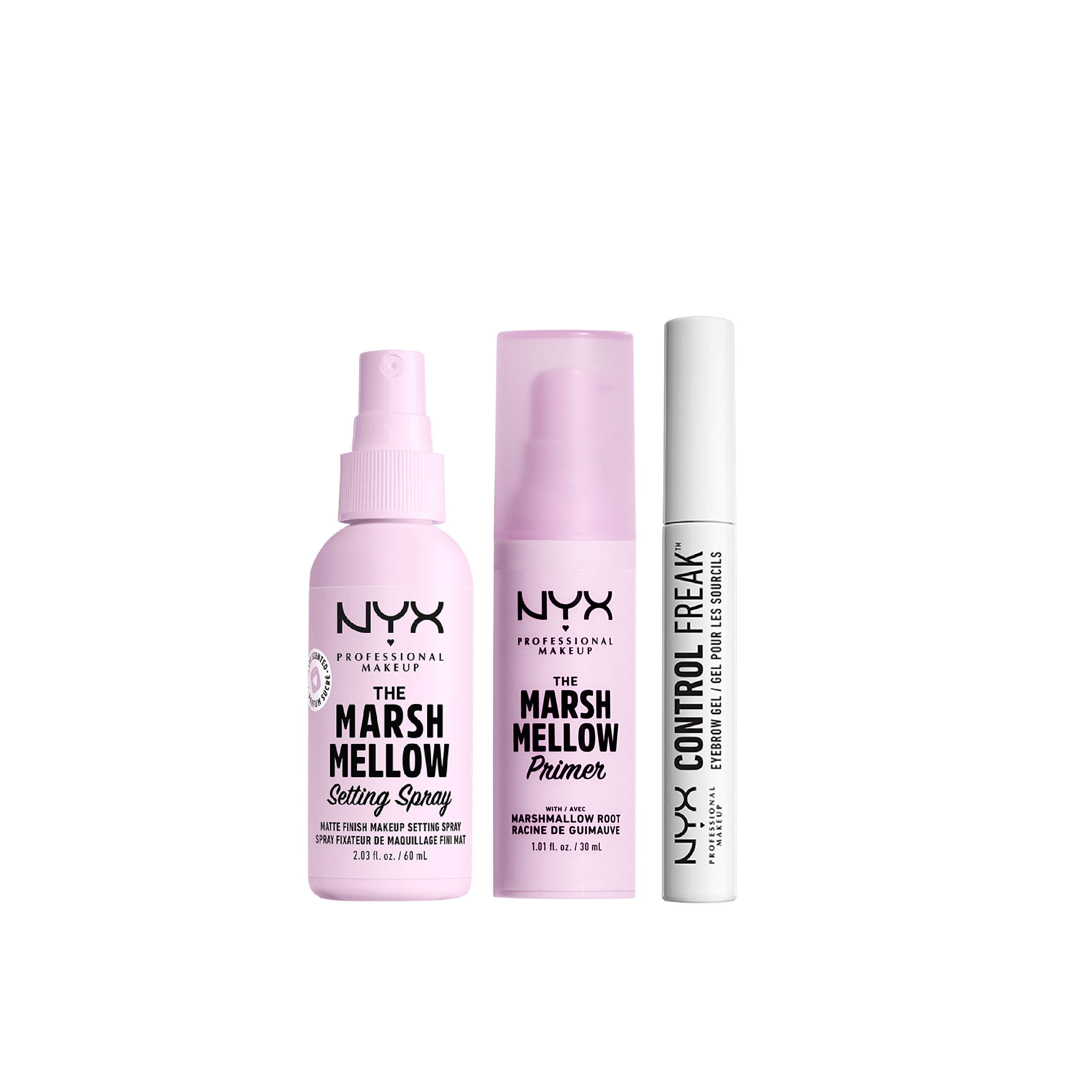 The Marshmellow Setting Spray +Smoothing Primer + Eyebrow Gel At 25% OFF